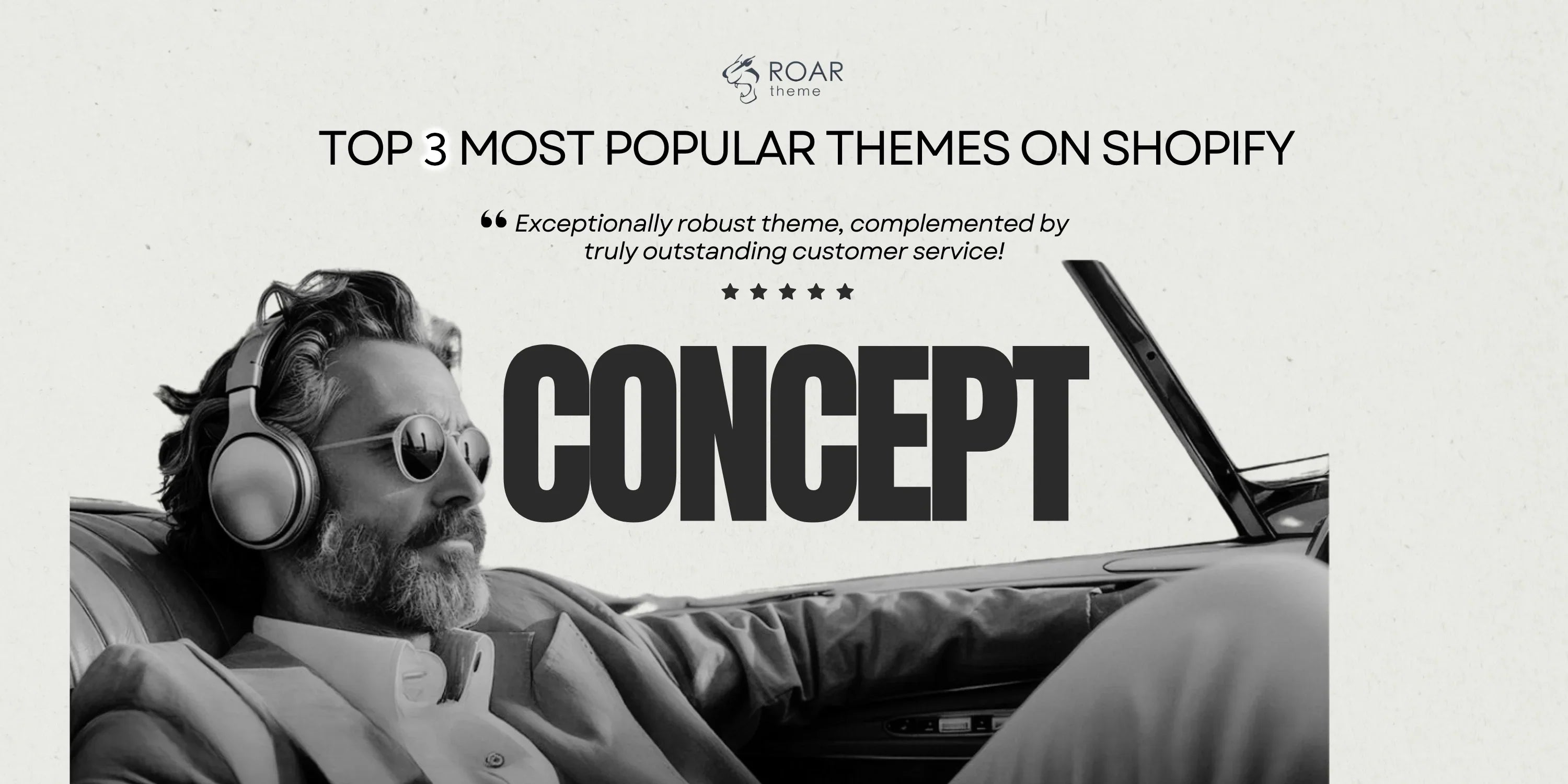Ditch the Design Drama: Concept by RoarTheme is a Shopify Superstar (Top 3, No Less!)